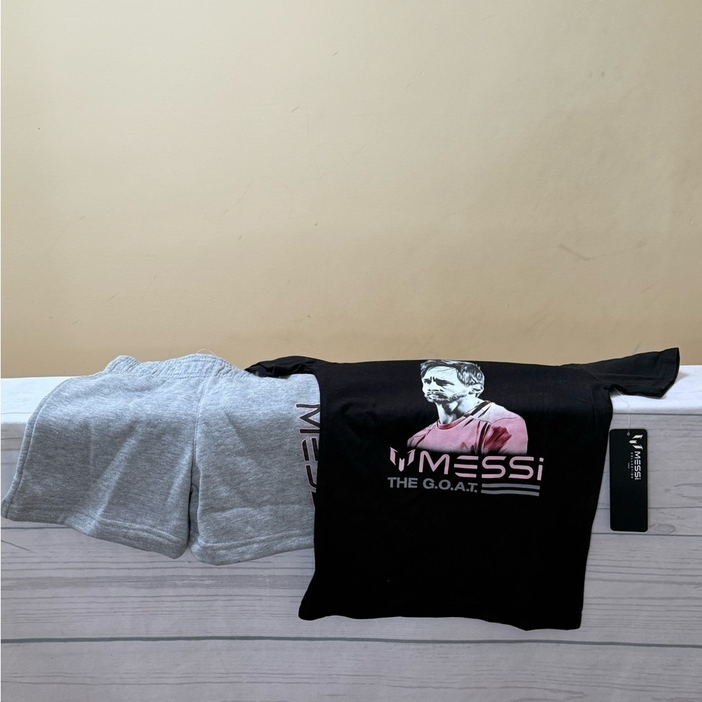 Messi Kids’ Graphic T-shirt and Woven shorts set - Picture 5 of 7
